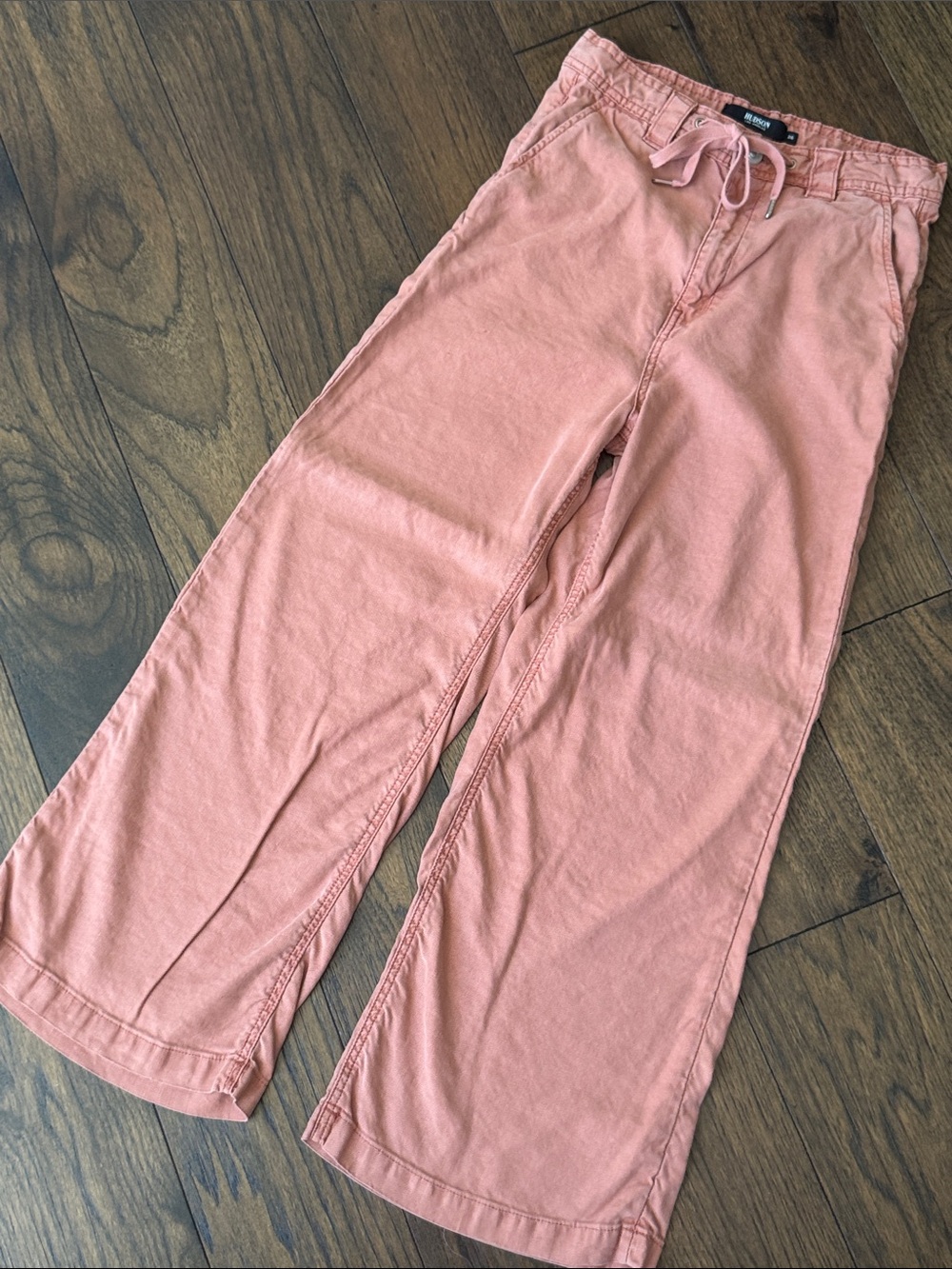 Hudson Wide-Leg Drawstring Pants